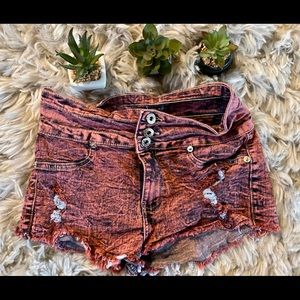 Super cute hot pink shorts🎆